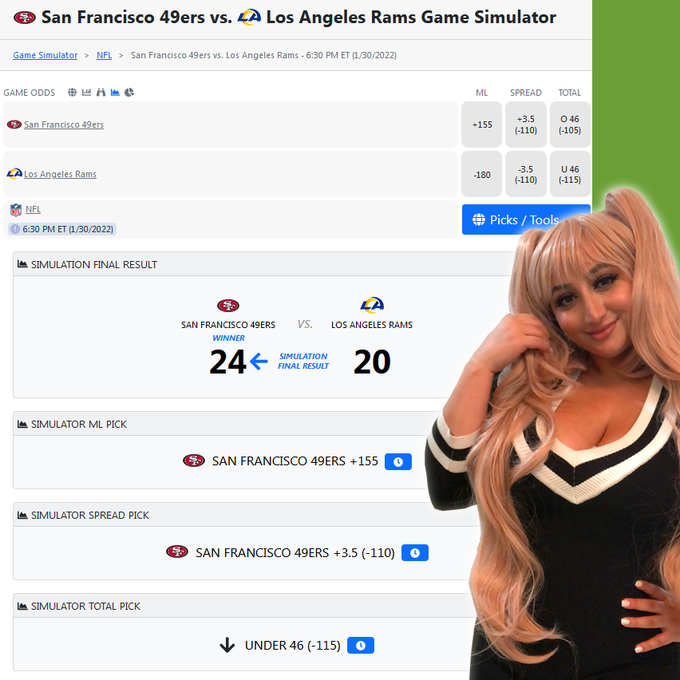 Who's going to the Super Bowl? Make sure you check out the CapperTek Game Simulations for the Bengals