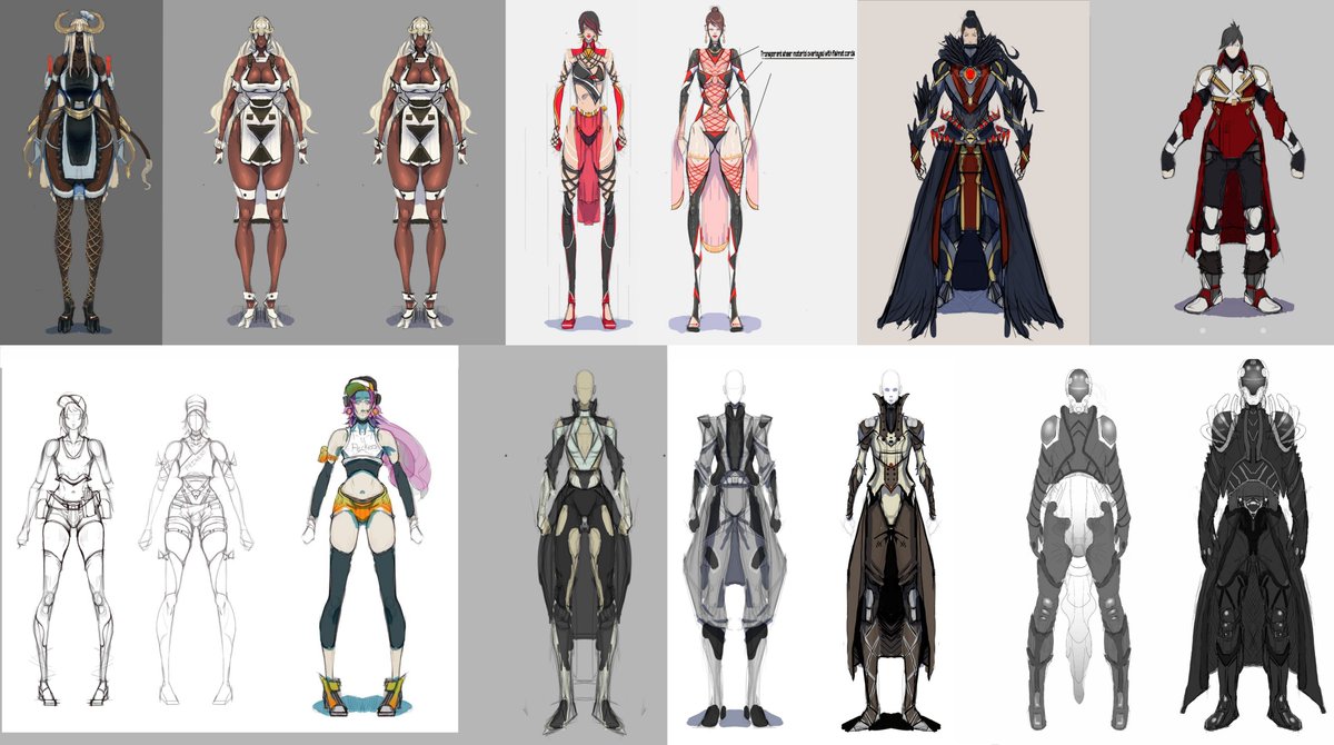 Old Concept Sketches #Sketch #conceptart  #concept  #