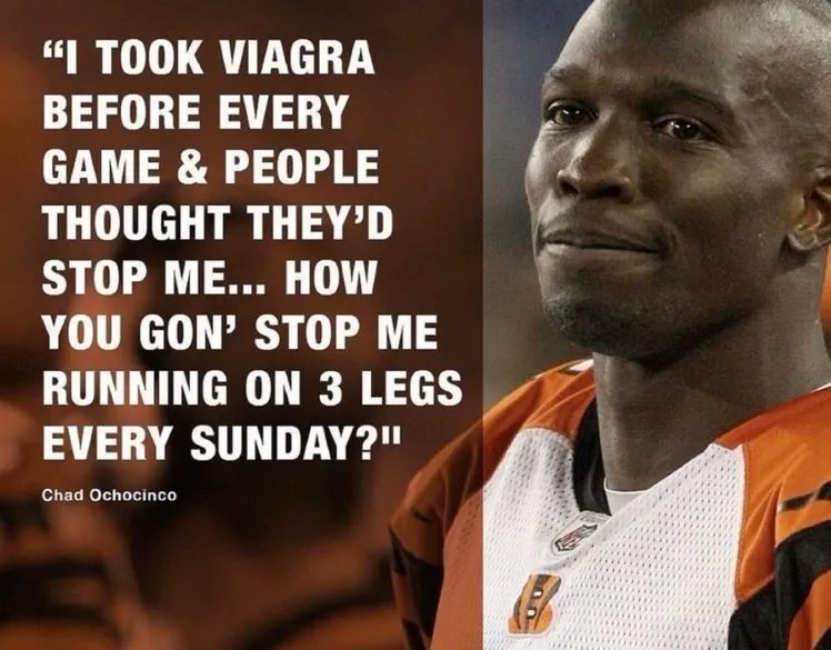 FootbaIIism's tweet photo. Chad Ochocinco was built different 😂 https://t.co/HLWu3n8q4O