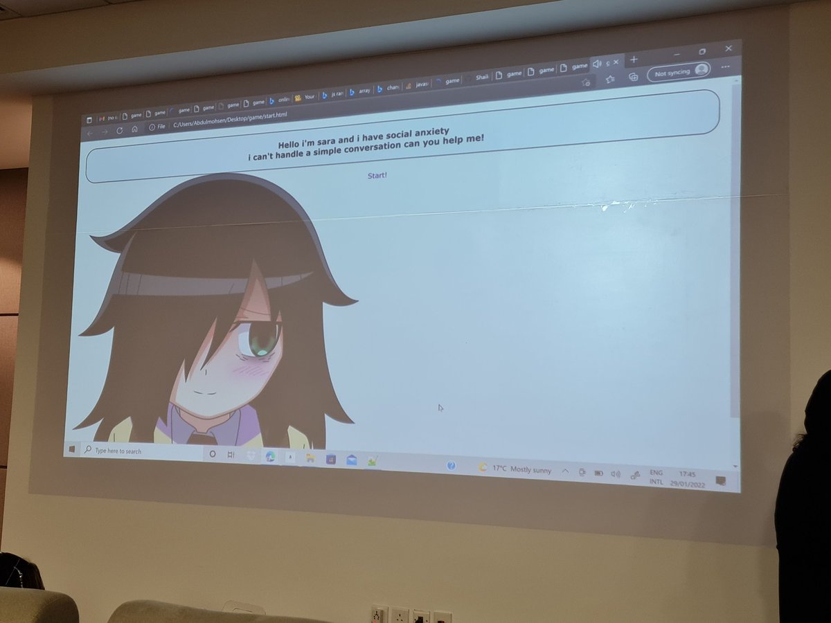 LaylaAbdurhman's tweet image. #جامعة_اليمامة
#GGJ2022 

خلصنا
كان ويكند سعيد

السعودية لأول مرة تشارك من ٧ مدن
وخلال الجام طورت ٥٥ لعبة حتى الآن 
الرياض فقط ١٧
٧ منها من طلاب جامعة اليمامة