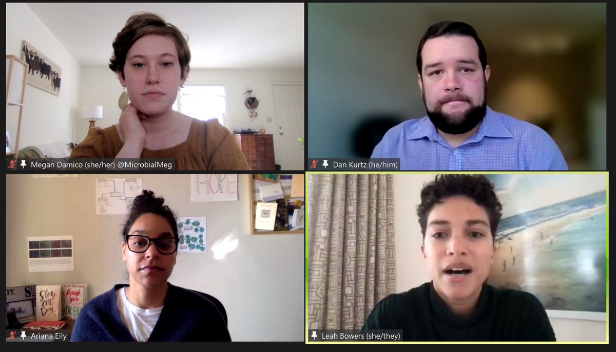 comscicontri's tweet image. Our 2nd session is on!! We have 4 rocking scientists to talk about their experience and how to leverage it to your use! @MicrobialMeg @Kurtz_717 @ari_eily @tuteezytutoring 

&quot;#Scicomm is about having fun while translating science!&quot;
#comscicontri