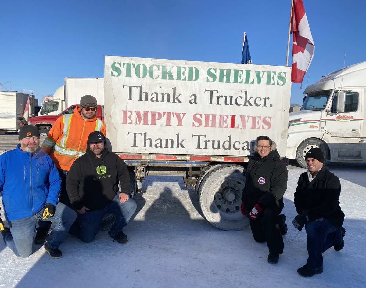 #TruckersNotTrudeau