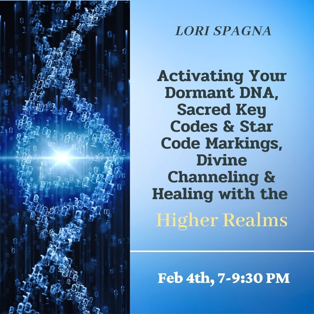 CosmicCenterOSL's tweet image. Don't miss Lori Spagna next Friday, February 4th!

Activating Your Dormant DNA, Sacred Key Codes &amp;amp;  Star Code Markings - Divine Channeling &amp;amp; Healing With The Higher Realms

Feb 4th 7pm - 9:30pm
IN PERSON ONLY
The Cosmic Center of Spiritual Light

REGISTER:
us06web.zoom.us/webinar/regist…