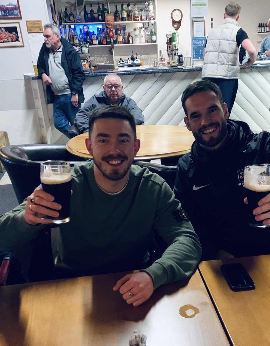 Result: 29/01/22

St Brelade 6-1 Rozel Rovers 

Resounding win for The Fish 💪🏻

Le Guyader ⚽️⚽️
Gibson ⚽️
Lekimamati ⚽️
McAdam ⚽️ (No celebration)
Hamilton ⚽️

#UpTheFish 🐟