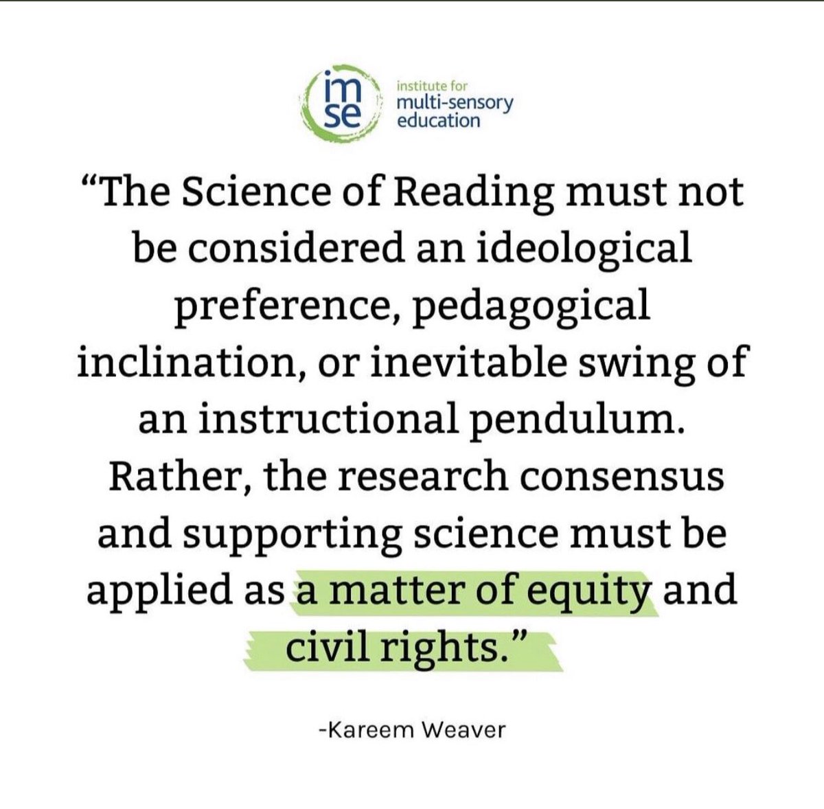 Institute for Multi-Sensory Education (@imseog) on Twitter photo 