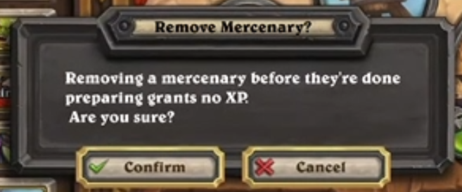 SpiritHealerPod's tweet image. Mercenaries Weekend Tip:

If you want to remove a Merc from the Training Grounds, double-click on the one you want to remove. It will bring up a message, and you just have to confirm!