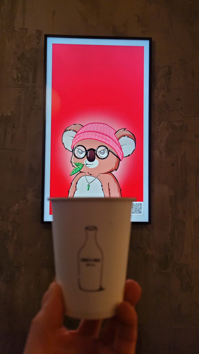 koala_agency's tweet photo. Koala Agents are now available for display at @lionsmilk_eth cafe!

We support companies that embrace the web3 economy.

Oh and NFT holders get 15% discount in store! https://t.co/Hy4olqfPGa