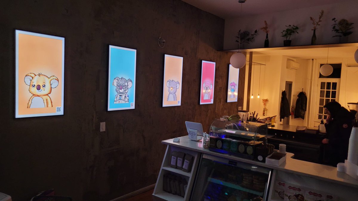 koala_agency's tweet photo. Koala Agents are now available for display at @lionsmilk_eth cafe!

We support companies that embrace the web3 economy.

Oh and NFT holders get 15% discount in store! https://t.co/Hy4olqfPGa