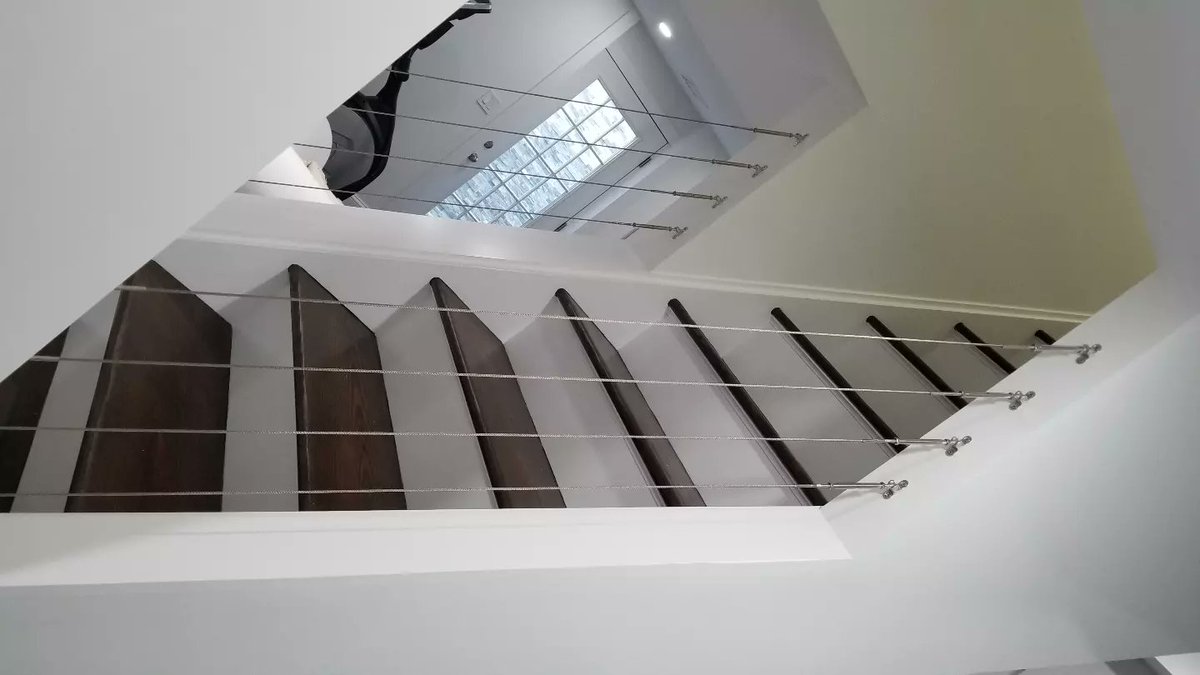 MD5Construction's tweet photo. Cable railing 🔥 https://t.co/nRlmodsxLc