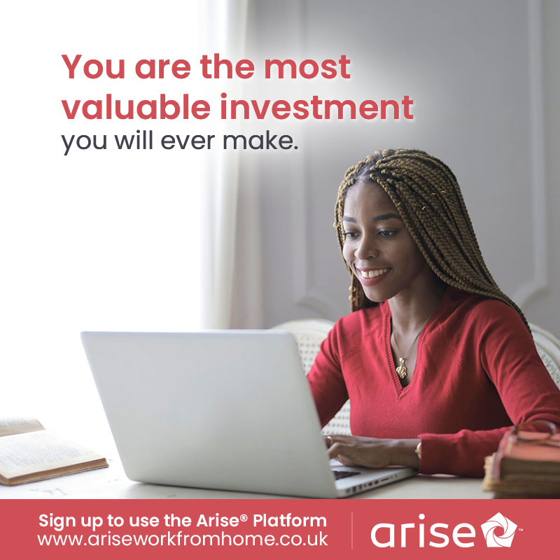 Ariseworkathome's tweet photo. The one thing that will truly make a difference is investing in you. Your physical and mental well-being will reap more benefits than your regular 9-5 job. Start working from home now - https://t.co/k7EiAeHIjY  #WorkFromHome #WorkFlexibility #InvestInYourself #Wellbeing https://t.co/yGV5B2tS4w