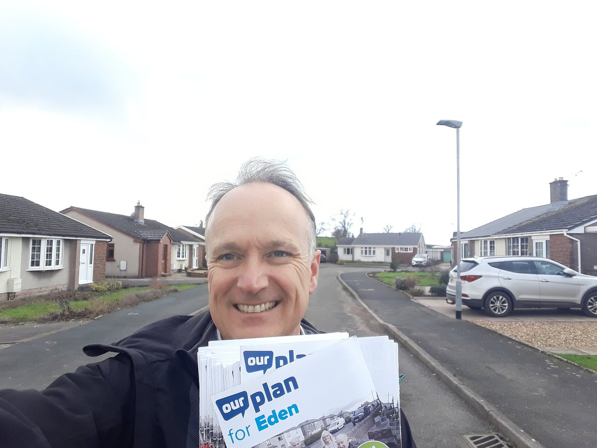 Great to be out on the doors chatting to folk in Appleby this weekend with our <a href="/EdenConservativ/">Eden Conservatives</a> leaflet and residents' survey