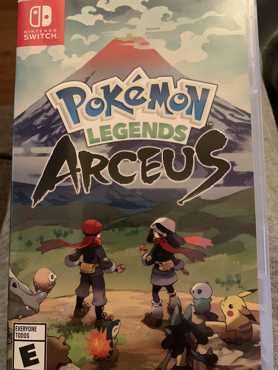 Obligatory #PokemonLegendsArceus post