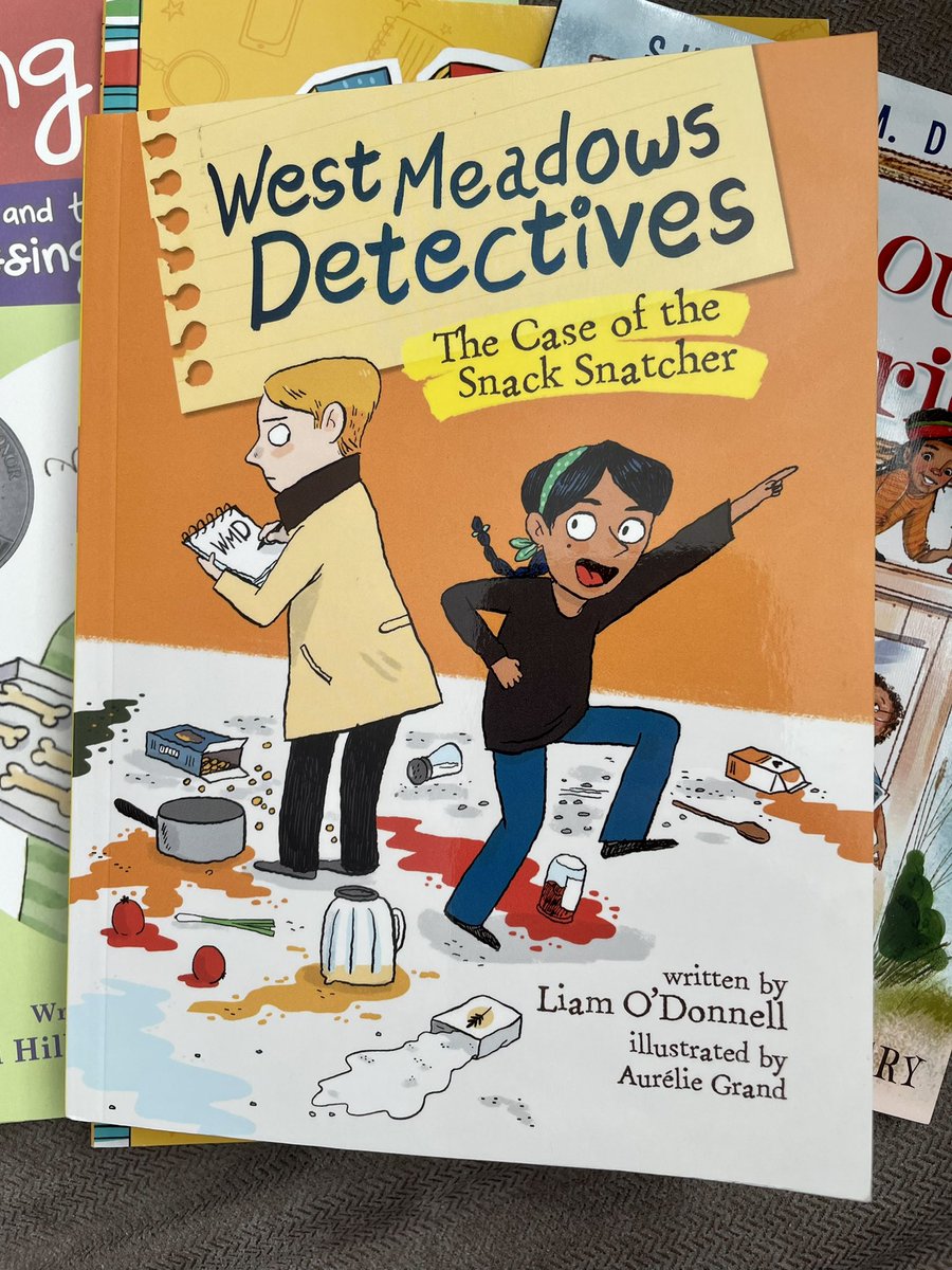 Just read the new text for our mystery unit coming up! West Meadows Detectives: The Case of the Snack Snatcher is filled with diverse characters and has a fun mystery to solve with a surprising ending. Cannot wait to read this with my students! <a href="/BCPS_ELA/">BCPS ELA</a> #2ndgrade
