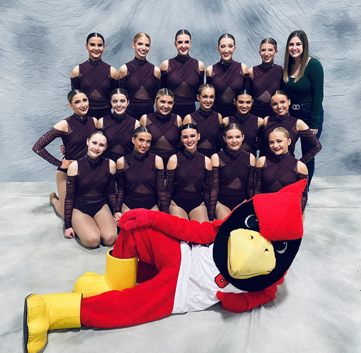 MissMaginity's tweet image. Took the gals to my old stomping grounds @ISURedbirds @wvdanceteams @IHSAState