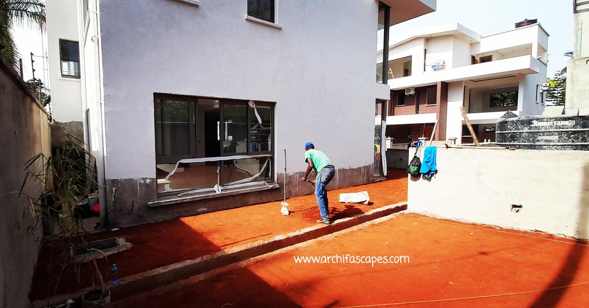 archifascapes's tweet photo. Greetings from the Lake side city; milimani exactly...another #landscaping on steroids,  stay tuned for progress
#kisumu #landscapearchitecture https://t.co/rdynwJUdbj