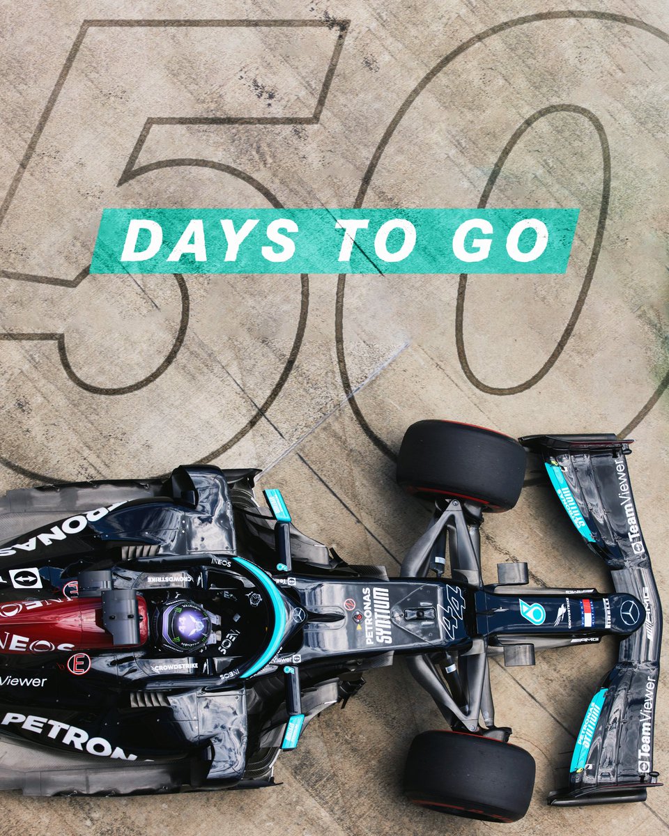5⃣0⃣ DAYS TO GO! Drop a ❤️ if you’re counting down the days to lights out in Bahrain!