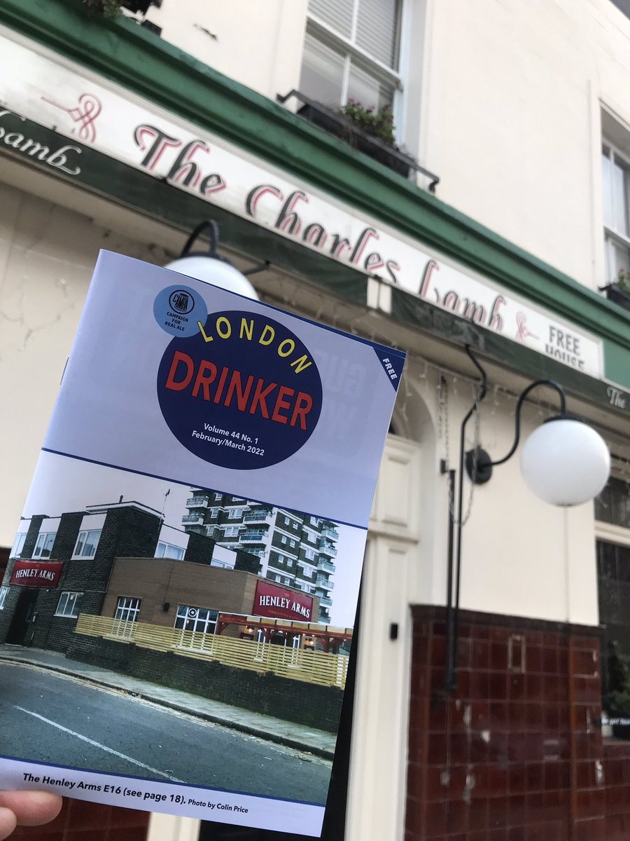 NLondonCAMRA's tweet photo. We were hoping to deliver London Drinkers to The Charles Lamb today, but the pub is still closed. Hopefully it will be open when the next edition is published. #pubsmatter #islington #angel #closedpubs #futureuncertain https://t.co/PVZs84IaLW