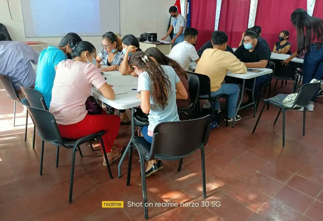 mateare_de's tweet photo. #Mateare //apertura del Curso de Inglés A1, Turno Matutino que se lleva a cabo gracias a la alcaldía de Mateare #Alcaldiademateare y al Tecnológico Nacional  #INATEC , seguimos avanzando en caminos de esperanzas gracias a nuestro buen gobierno
#GobiernosLocalesNi https://t.co/VZMYlJk8gm
