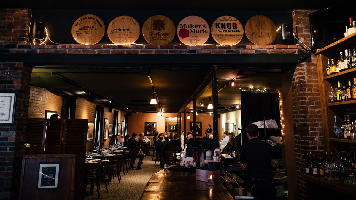 thinktankrandy's tweet photo. Still looking for a unique spot for your Valentine's Day dinner? We'd like to suggest @BourbonsBistro! Their dining room is the perfect romantic atmosphere and the food is top notch. They are open especially for Valentine's Day on Monday the 14th. https://t.co/V2NMOsuaA5