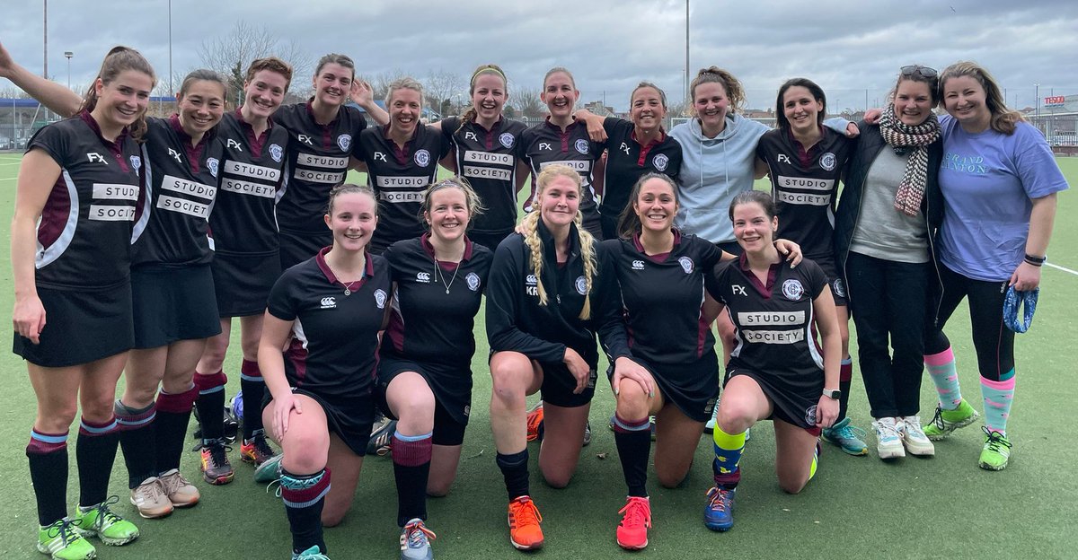 All smiles for a 7-0 win at Fortress Brent X today. Superb goals from <a href="/SuzReeves2/">Suzanna Reeves</a> <a href="/cathsmith57/">Catherine Smith</a>, Cami, Abby, Kate and Izzy. Congrats to joint Man of the Match <a href="/cathsmith57/">Catherine Smith</a> &amp; <a href="/StevieRi1/">Stevie-Marie Jones</a> 🙌🏻#goalsgoalsgoals #londonhockey