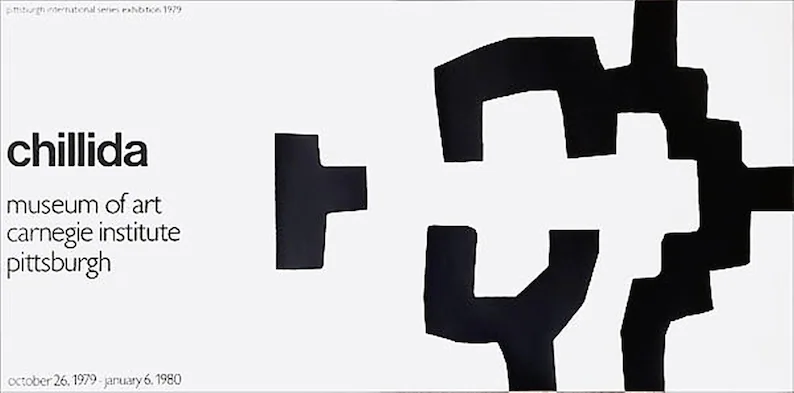 Eduardo Chillida, serigrafía original, cartel original de la exposición en Pittsburgh 1979 etsy.me/342pLea via @Etsy #esculturas #acero #Chillida #Espana #arte #galeríadearte #Marieartcollection #SanValentin #decoración #diseño @SympathyRTs @SGH_RTs @BlazedRTs