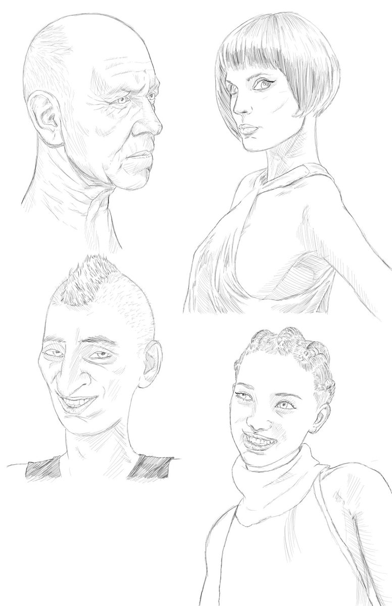 TheInkThinker's tweet photo. Some character design work
#characterdesign #characterart #inkthinker #draw #illustration #drawingsketch #art #animation #pencilsketch #pencil #pencildrawing #dailysketch #sketchaday #sketch_daily #drawsomethingshowcase https://t.co/ARzlNMnOCE