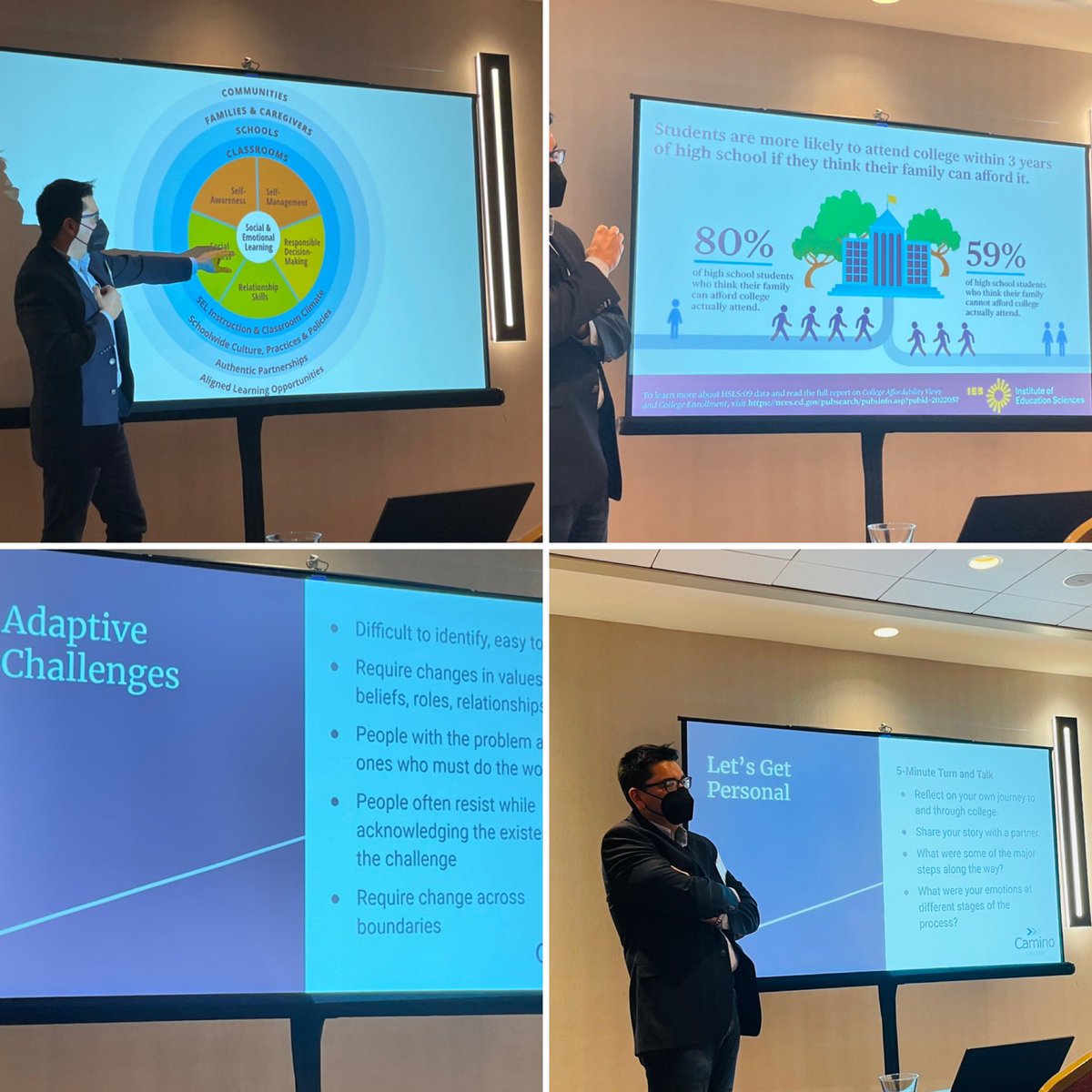EAlvarezD91's tweet photo. Watching @elfelipeperez rock a wonderful presentation on preparing our youth and the need to focus SEL skills @IllinoisALAS educational conclave! https://t.co/oxVRSUNmR6