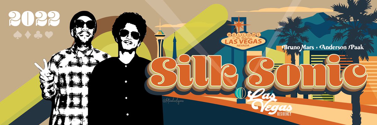 New Silk Sonic banner in honor of the Vegas residency! Let’s show these boys some love! 

#LeaveTheDoorOpen #BestLyrics #iHeartAwards