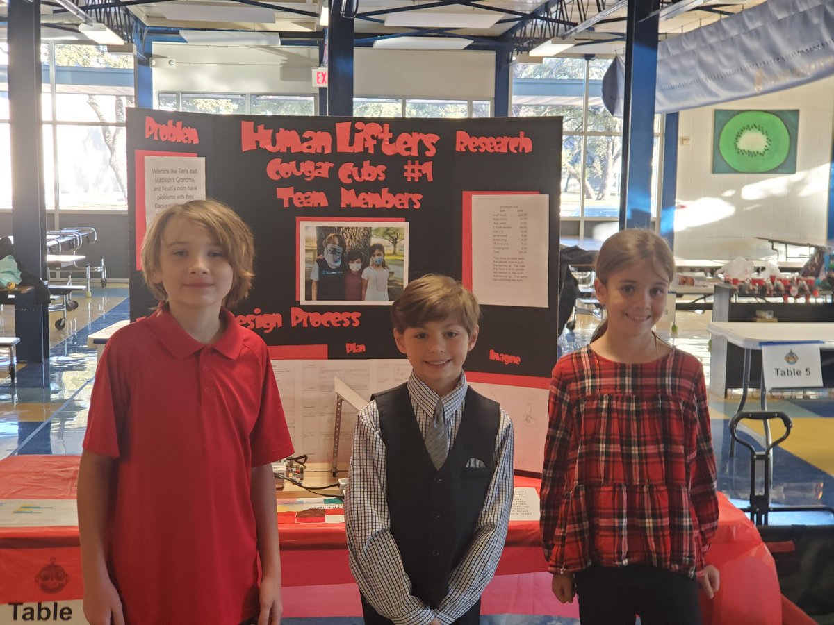 LauraAlbasini's tweet photo. The kids are presenting at the TCEA Intermediate Inventions Competition at Alamo Hieghts Junior School. Good luck!!! https://t.co/gvRgLDPDl7