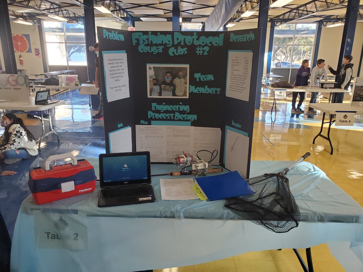 LauraAlbasini's tweet photo. The kids are presenting at the TCEA Intermediate Inventions Competition at Alamo Hieghts Junior School. Good luck!!! https://t.co/gvRgLDPDl7