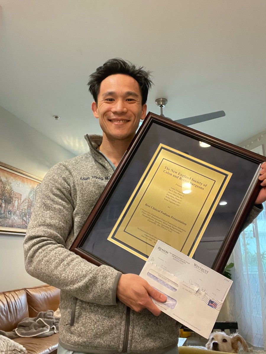 Adam Truong, MD (@drtrumd) on Twitter photo After my final #Absite and a busy call shift, I came home to a very nice surprise 🎉 Thank you again to everyone who made this possible including my mentors who continue to support, encourage, and sponsor me. <a href="/KarenZaghiyanMD/">Karen Zaghiyan, M.D.</a> <a href="/PhilFleshnerMD/">Phillip Fleshner MD</a>. Thanks <a href="/ASCRS_1/">ASCRS_1</a> <a href="/DCRjournal/">DCRjournal</a>! After my final #Absite and a busy call shift, I came home to a very nice surprise 🎉 Thank you again to everyone who made this possible including my mentors who continue to support, encourage, and sponsor me. <a href="/KarenZaghiyanMD/">Karen Zaghiyan, M.D.</a> <a href="/PhilFleshnerMD/">Phillip Fleshner MD</a>. Thanks <a href="/ASCRS_1/">ASCRS_1</a> <a href="/DCRjournal/">DCRjournal</a>!