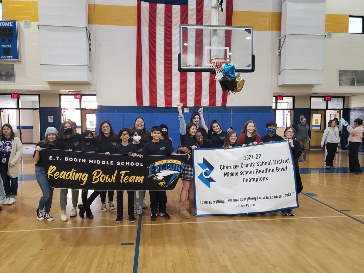 ETBoothMS (@etboothms) on Twitter photo Falcons with a first place finish! Way to go Reading Bowl Champs! #FalconFamily <a href="/CherokeeSchools/">Cherokee Co. Schools</a> Falcons with a first place finish! Way to go Reading Bowl Champs! #FalconFamily <a href="/CherokeeSchools/">Cherokee Co. Schools</a>