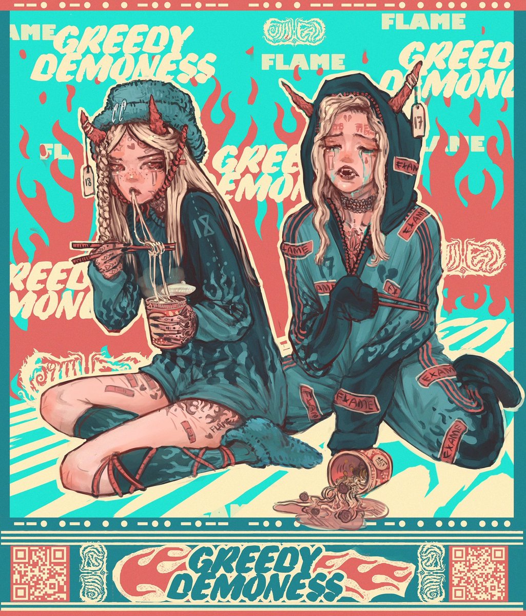 FinnlleanArt's tweet photo. 🥡NEW DROP🥡

“Greedy demoness” no one wants to share this yummy😋🍜🥢

🍝Available on @opensea 

❤️0,1 ETH

#NFTs #NFTComunity #NFTJapan #NFTJPN 

https://t.co/XeluQBI50L https://t.co/RYcH9Rkl9a