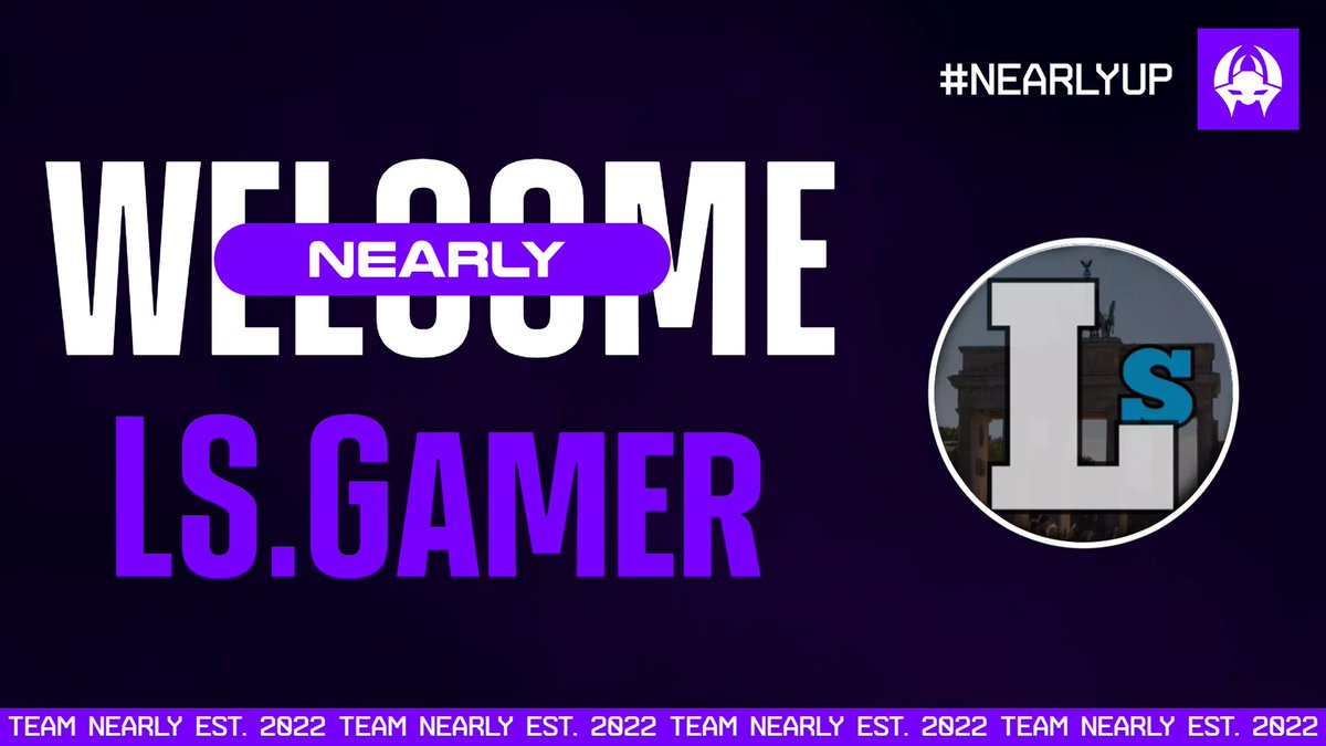 TeamNearlyGGs's tweet photo. We are happy to Announce our newest Executive @lsgamer ! https://t.co/vdz3vKz0JD