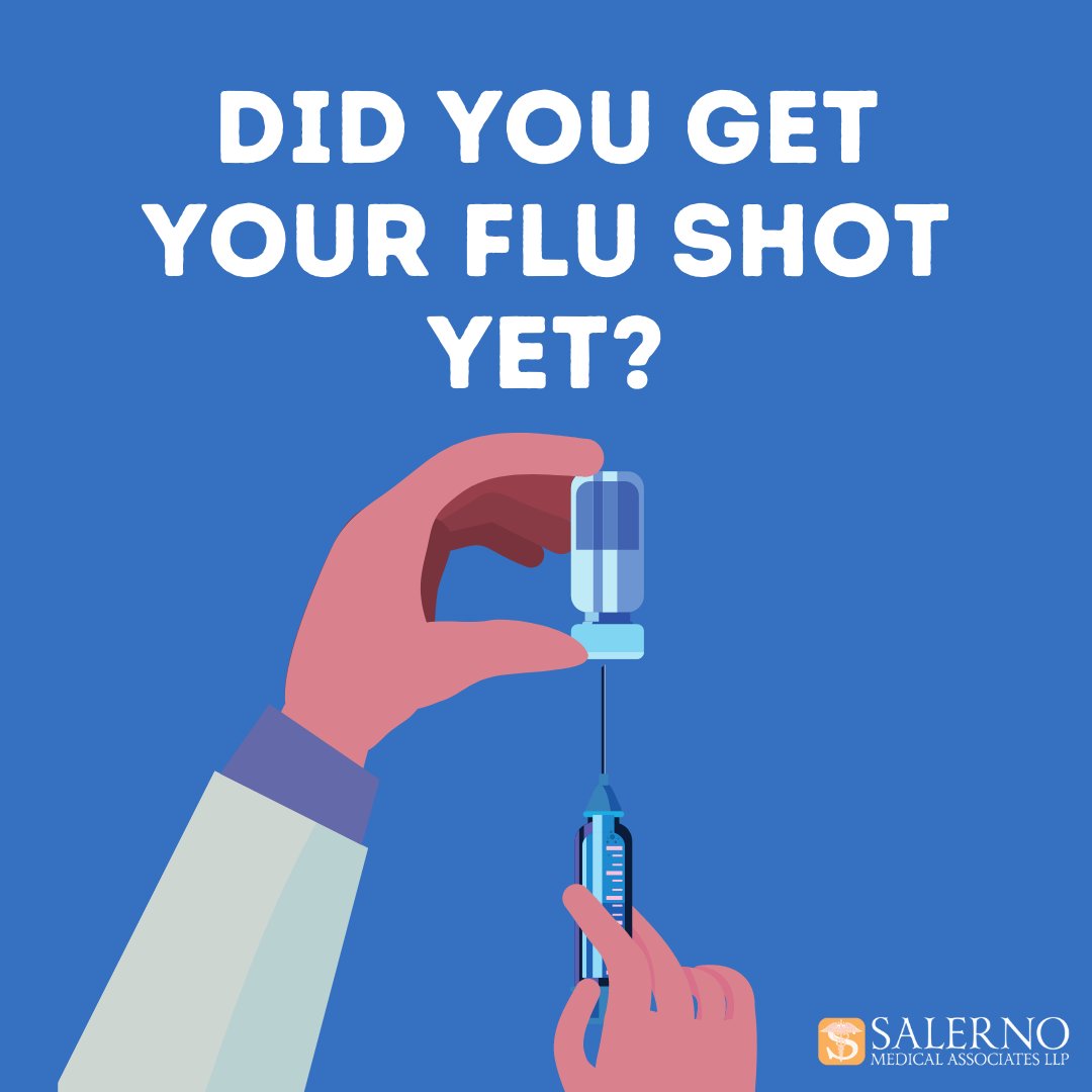 SalernoMedical's tweet photo. Influenza cases are on the rise, particularly among young people. Get ahead of the outbreak and get your flu shot today. 💉 

We are accepting walk-ins at our office, or call 973-672-8573 to make an appointment. https://t.co/lp2tGjvBly