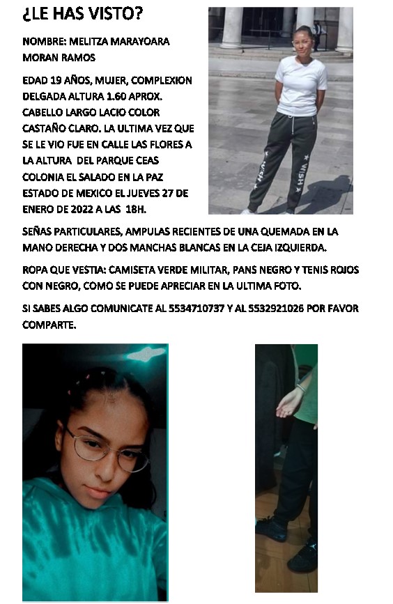 <a href="/supercivicosmx/">Los Supercívicos</a>  me ayudan a compartir fue vista última vez  el estado de México la paz gracias