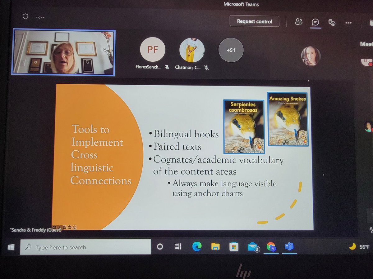 verolopez2020's tweet photo. Tools to Implement Cross Linguistic Connections. Great information shared! @HISDMultiPrgms #MLDLSummit22 #HISDDLE https://t.co/3QBwHg5VeT