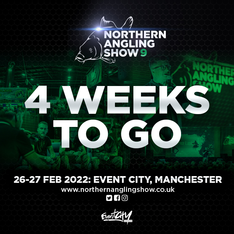 NAnglingShow's tweet image. 🎉4 WEEKS TO GO 🎉
The countdown is now on... ⏰