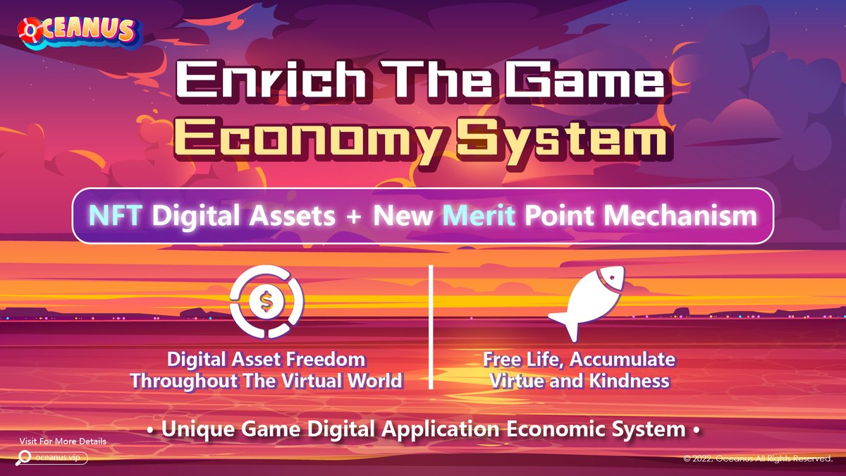 OceanusVIP's tweet photo. “Bla bla bla. Blockchain game is all but the same.” Hold your thought. 😎 Presenting - a brand new merit point mechanism! 🤩 https://t.co/8gTJ8EMw7t
