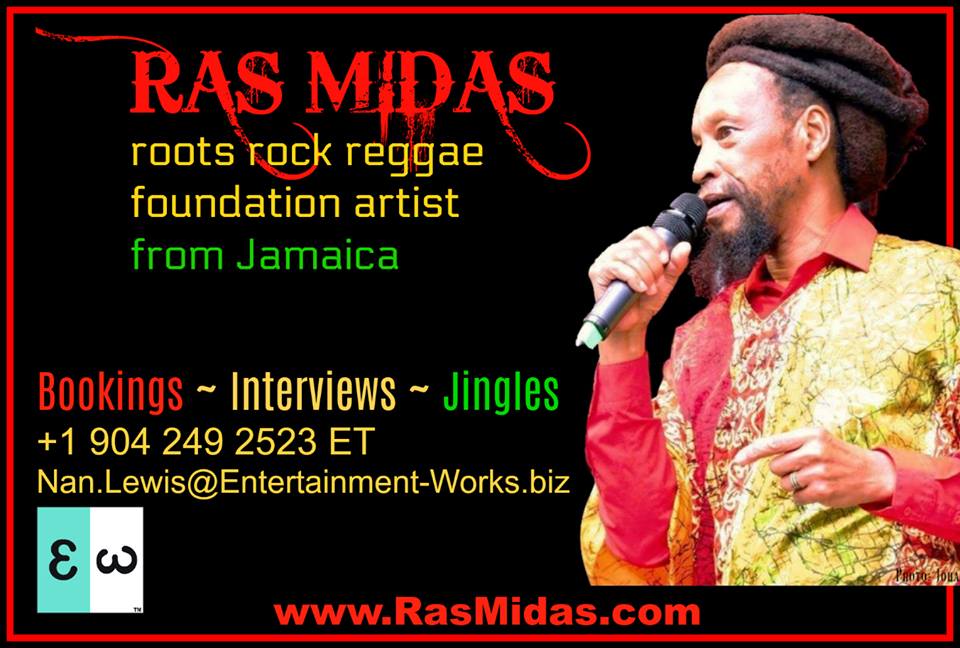 RasMidasREGGAE's tweet photo. @IRIE_FM (Can't DM)  Greetings! I am asking please that my RADIO &amp; CLUB DJs and MEDIA friends to link up with NAN / Entertainment Works, my long-time publicist. Nan will send you information on my career as a recording &amp; performing artist since 1974.
@Nan4Reggae https://t.co/YsdHAb7cBJ https://t.co/JCTcfLzPCT