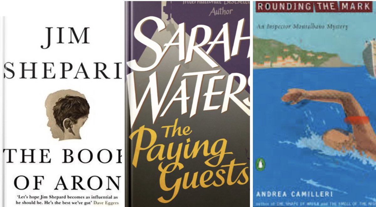 chrisfearne's tweet photo. My favorite #books this January #JimShepard #SarahWaters #AndreaCamilleri @goodreads https://t.co/anpo8me8ZF