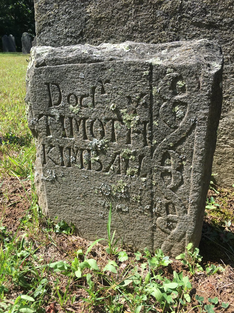 iamtherockghost's tweet photo. I've been really in love with these #1700s #footstones in Andover, #Connecticut.  #cemetery #graveyard #NewEngland https://t.co/C99QjsuXuJ