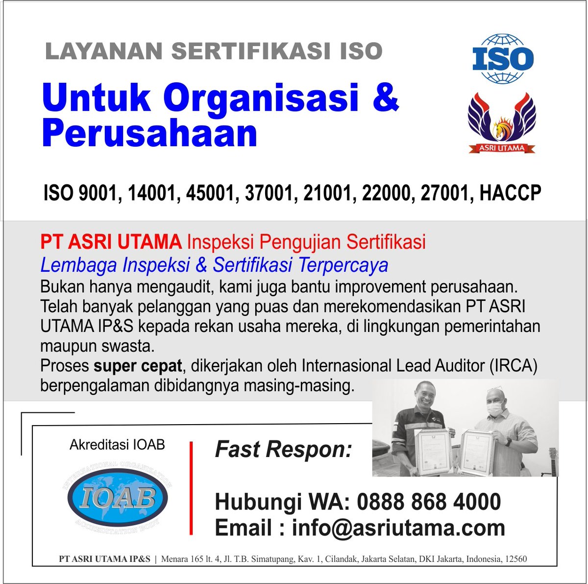 PT Asri Utama Inspection Testing Certification (@pt_asriutama) on Twitter photo 