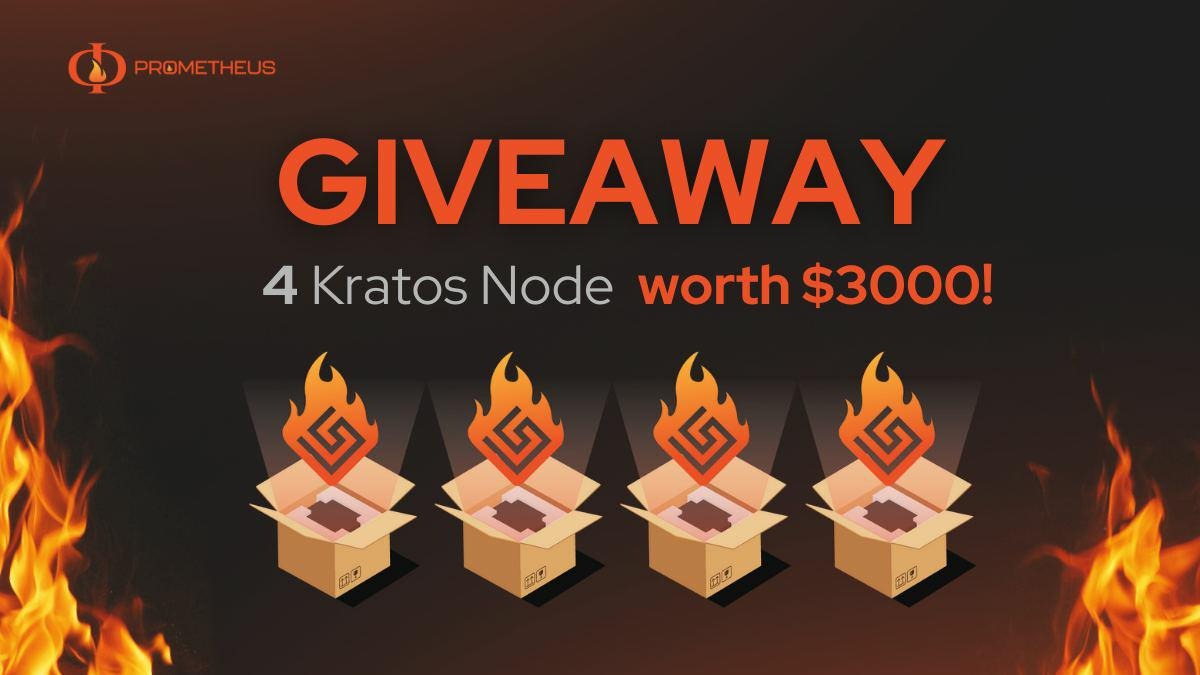 BigMoose (@bigmoosecrypto) on Twitter photo 🚨 Biggest Giveaway Yet; Sponsored by <a href="/Prometheus_DEFI/">Prometheus (🔥,🔥)</a> 🚨
Details ($3,000)
-4 Winners
-Each get a Kratos Node
Passive Income w/ Multi-Nodes Fueled by Safe High-Yield Investments
To enter👇
1⃣ Follow <a href="/Prometheus_DEFI/">Prometheus (🔥,🔥)</a> & <a href="/BigMooseCrypto/">BigMoose</a>
2⃣ RT Like Tag 2
Winners picked 1.31 🚨 Biggest Giveaway Yet; Sponsored by <a href="/Prometheus_DEFI/">Prometheus (🔥,🔥)</a> 🚨
Details ($3,000)
-4 Winners
-Each get a Kratos Node
Passive Income w/ Multi-Nodes Fueled by Safe High-Yield Investments
To enter👇
1⃣ Follow <a href="/Prometheus_DEFI/">Prometheus (🔥,🔥)</a> & <a href="/BigMooseCrypto/">BigMoose</a>
2⃣ RT Like Tag 2
Winners picked 1.31
