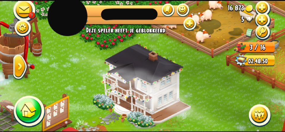 imagine: je wordt geblokkeerd op hayday