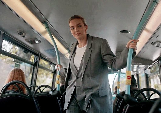 Killingeveandme's tweet photo. VILLANELLE IN SUITS FROM S1-S4 🖤 https://t.co/iC2I31vpb9
