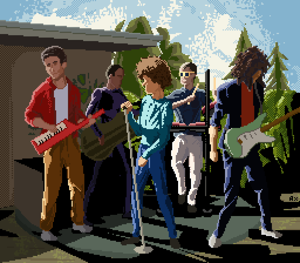 kairosekiman's tweet photo. I ran

#I_ran #lalaland #pixelart #pixel #band https://t.co/VnsdXjXGzU