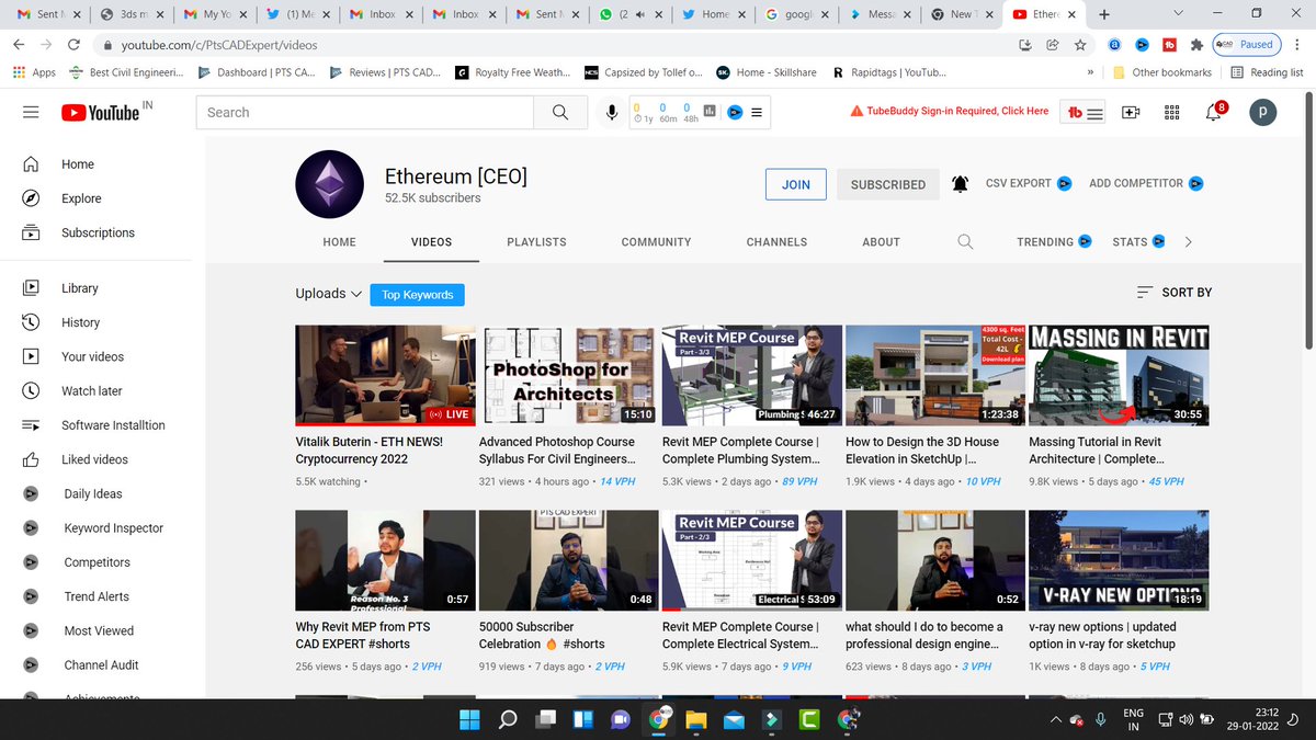 PtsCadexpert01's tweet photo. @YTCreatorsIndia
 my youtube account got hacked few minutes back and some is streaming live ethereum video on my channel. request 
@TeamYouTube
 to take action on a priority basis. 
@YouTubeIndia
 
@GoogleIndia https://t.co/2cJqE9m6KR