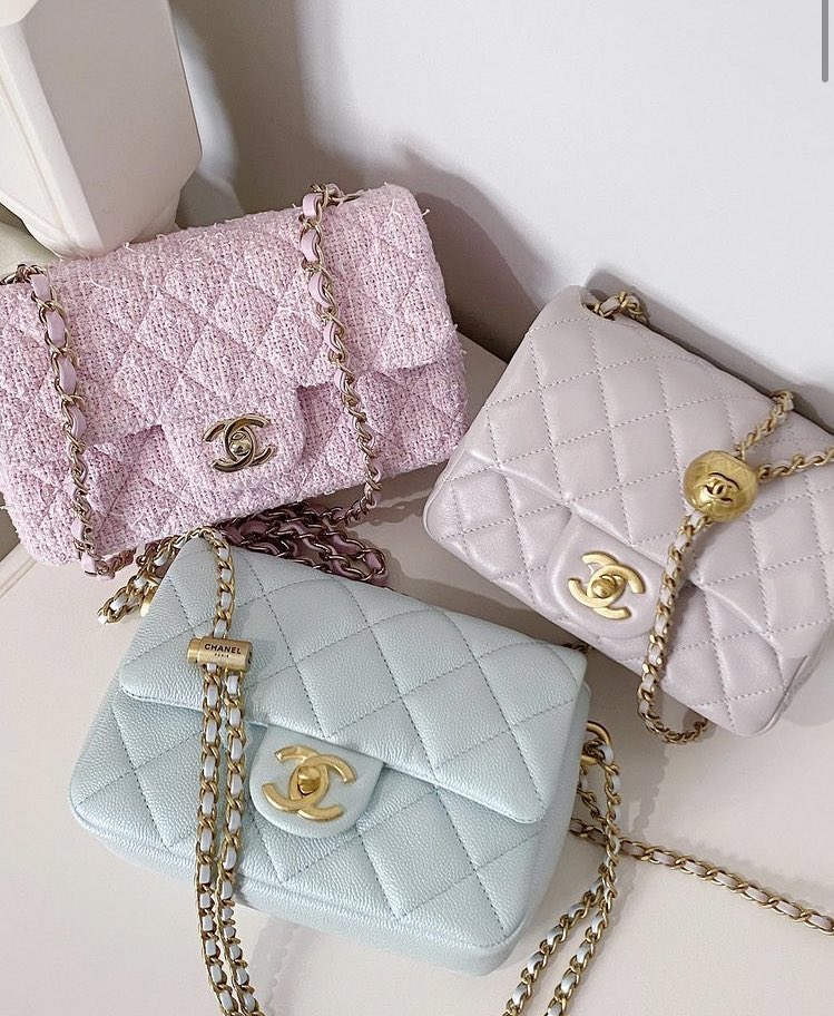 🕊 on Twitter  Chanel bag, Bags, Mini prada bag