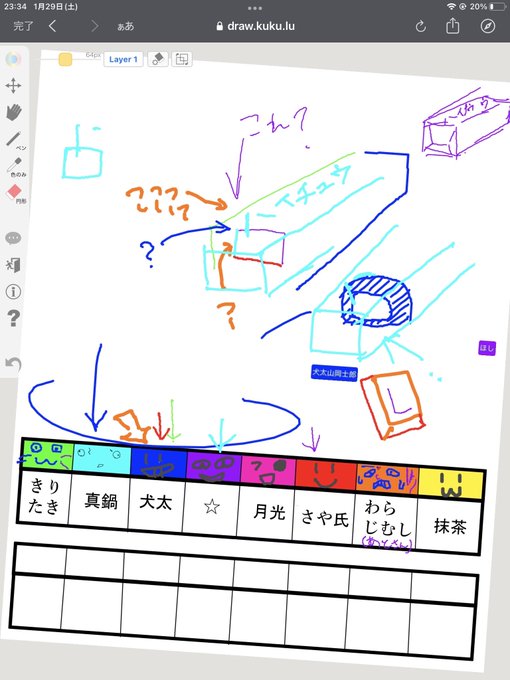 エセ芸術家。お題ハイチュウで「ハ」の一画目だけ描くの面白すぎる。
全員から突っ込まれてたけど、そりゃそうよ。 